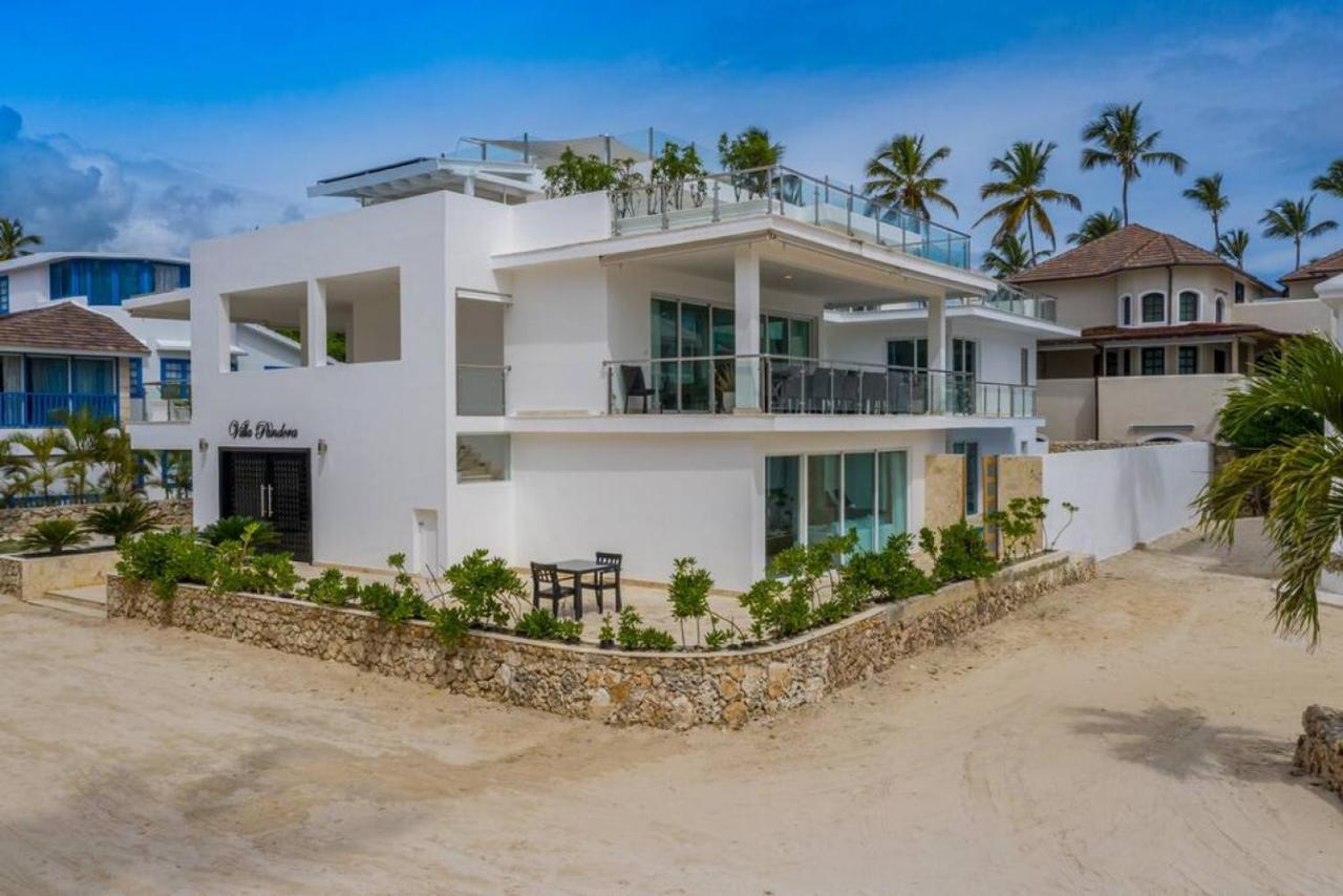 Villa Pandora Beach Front Villa With Chef Game Room Pool Punta Cana Exterior photo