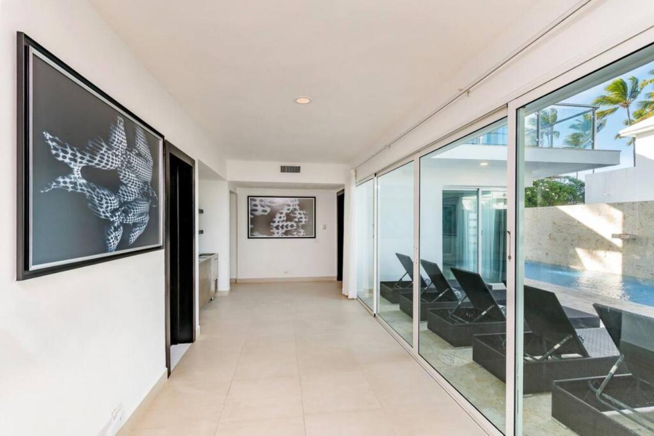 Villa Pandora Beach Front Villa With Chef Game Room Pool Punta Cana Exterior photo